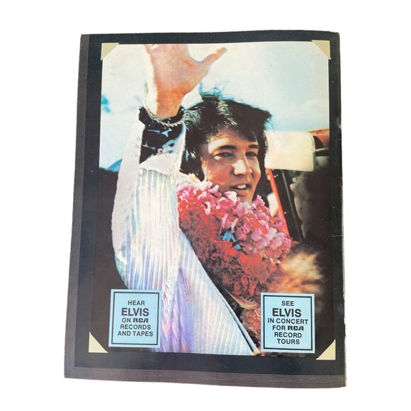 Elvis Souvenir Folio Concert Edition 1977 Volume 6 With Ticket - Picture 6 of 6